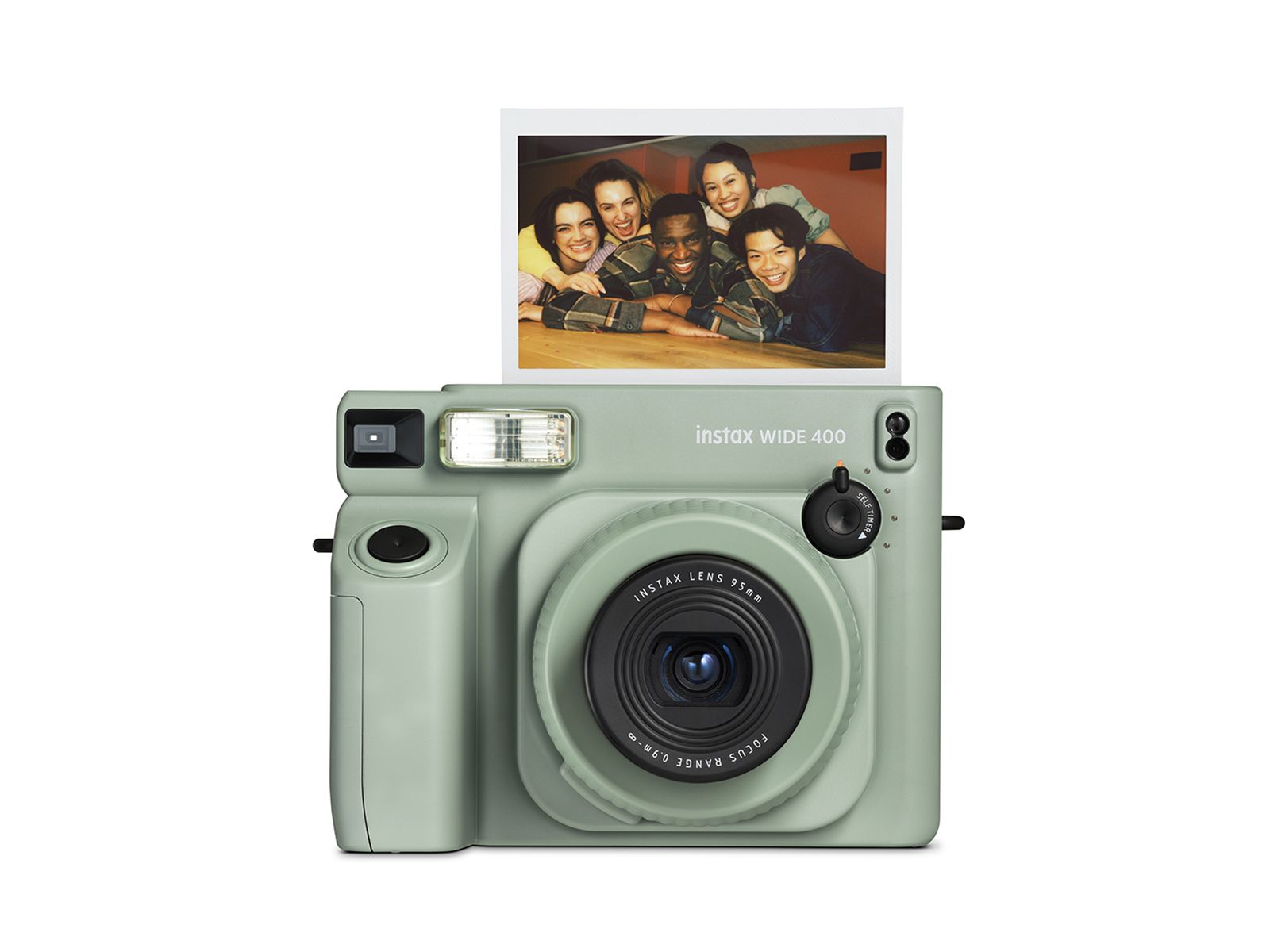 Fujifilm Instax Wide 400 Self-Timer Instant Film Camera