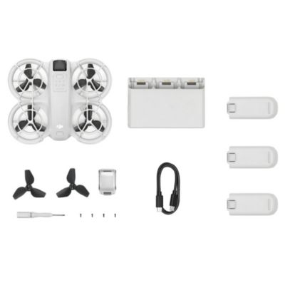 Легкий квадрокоптер DJI Neo Combo с 6 режимами съемки