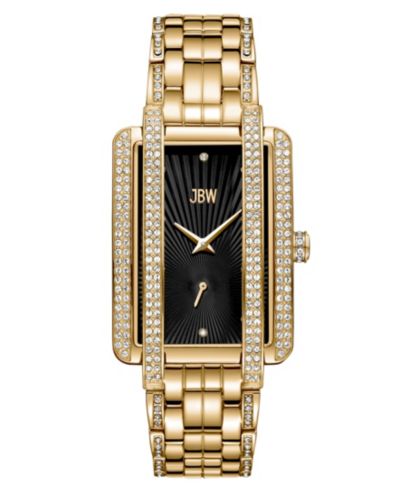 Женские часы JBW Mink Diamond Gold-Plated Stainless-Steel