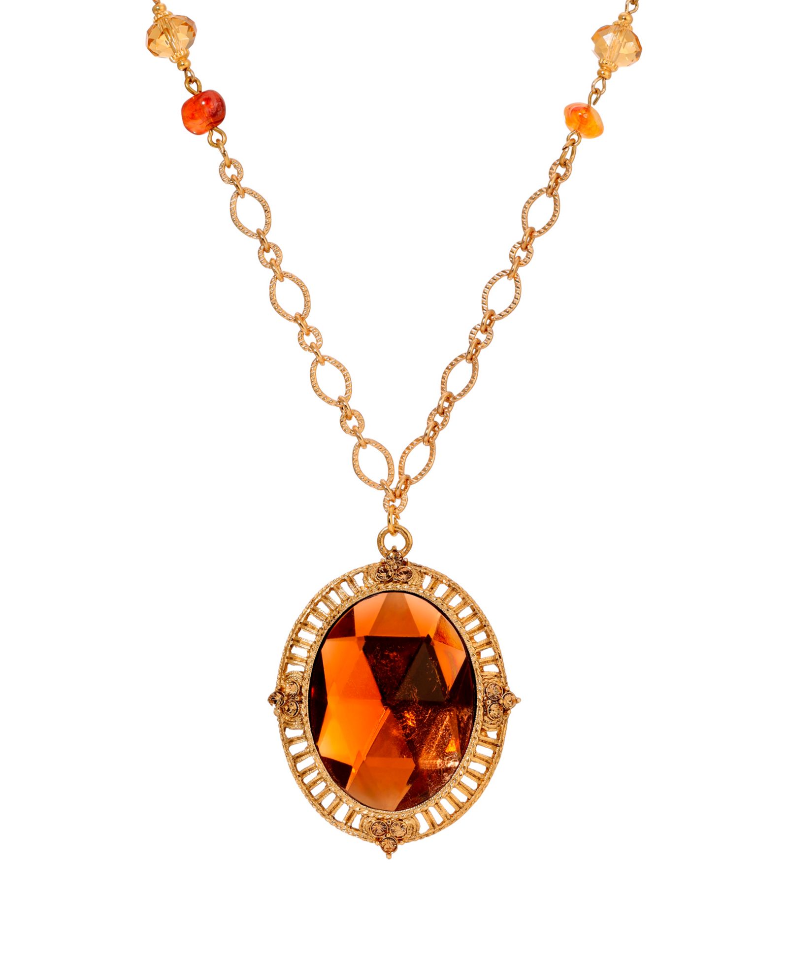 Подвеска 2028 Oval Acrylic Topaz