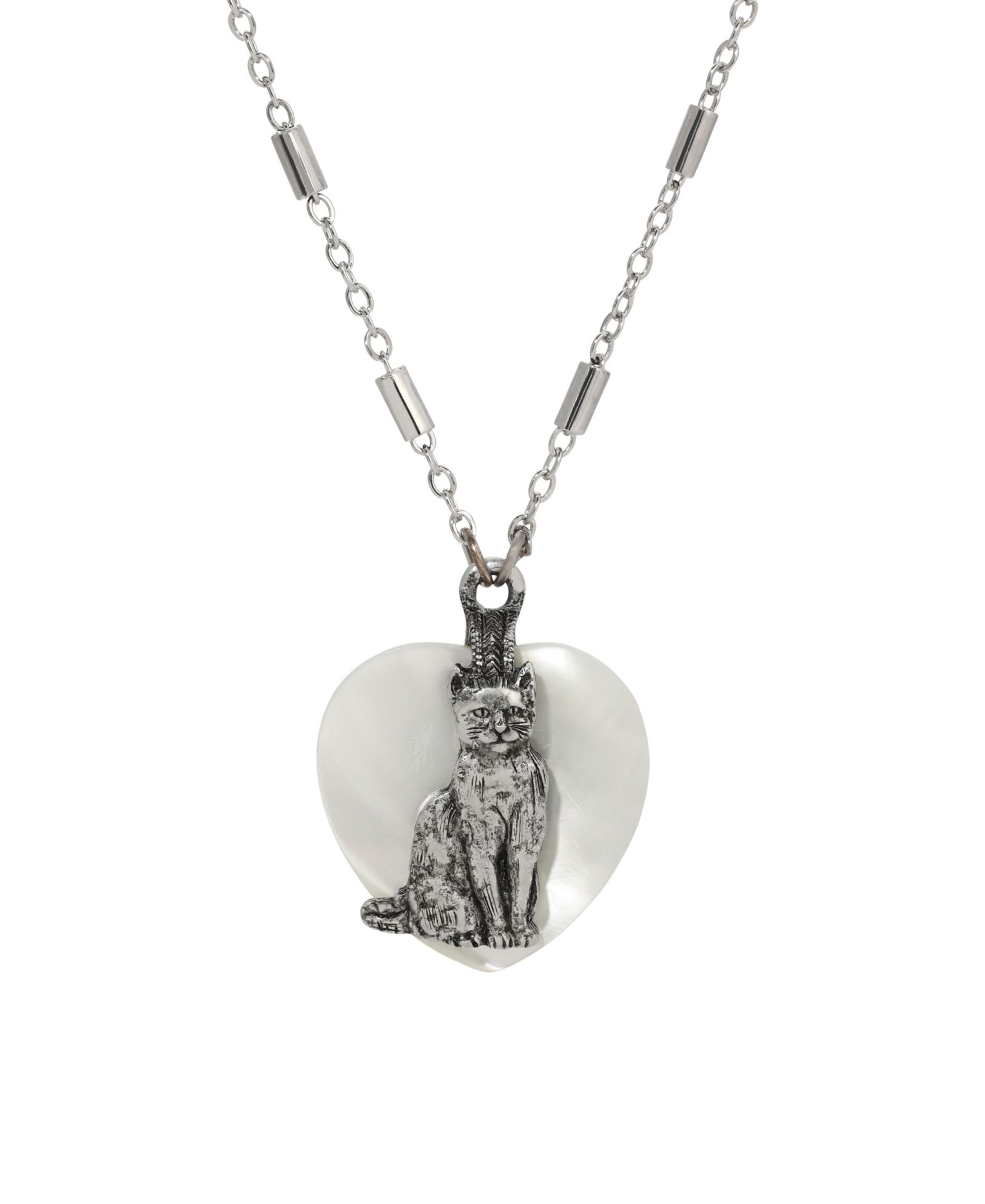 Подвеска 2028 MOP Heart Cat