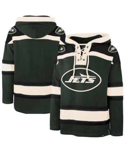 '47 Brand Мужское темно-зеленое худи New York Jets Superior Lacer Hoodie