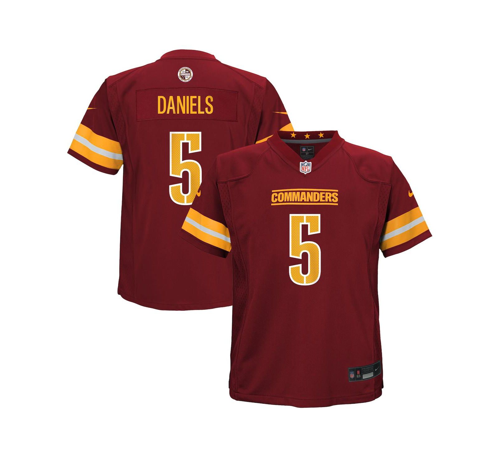 Nike Toddler Jayden Daniels Burgundy Washington Commanders Game Jersey