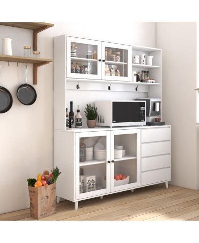 Кухонный шкаф-полка StreamdaleFurniture Large Microwave Shelf