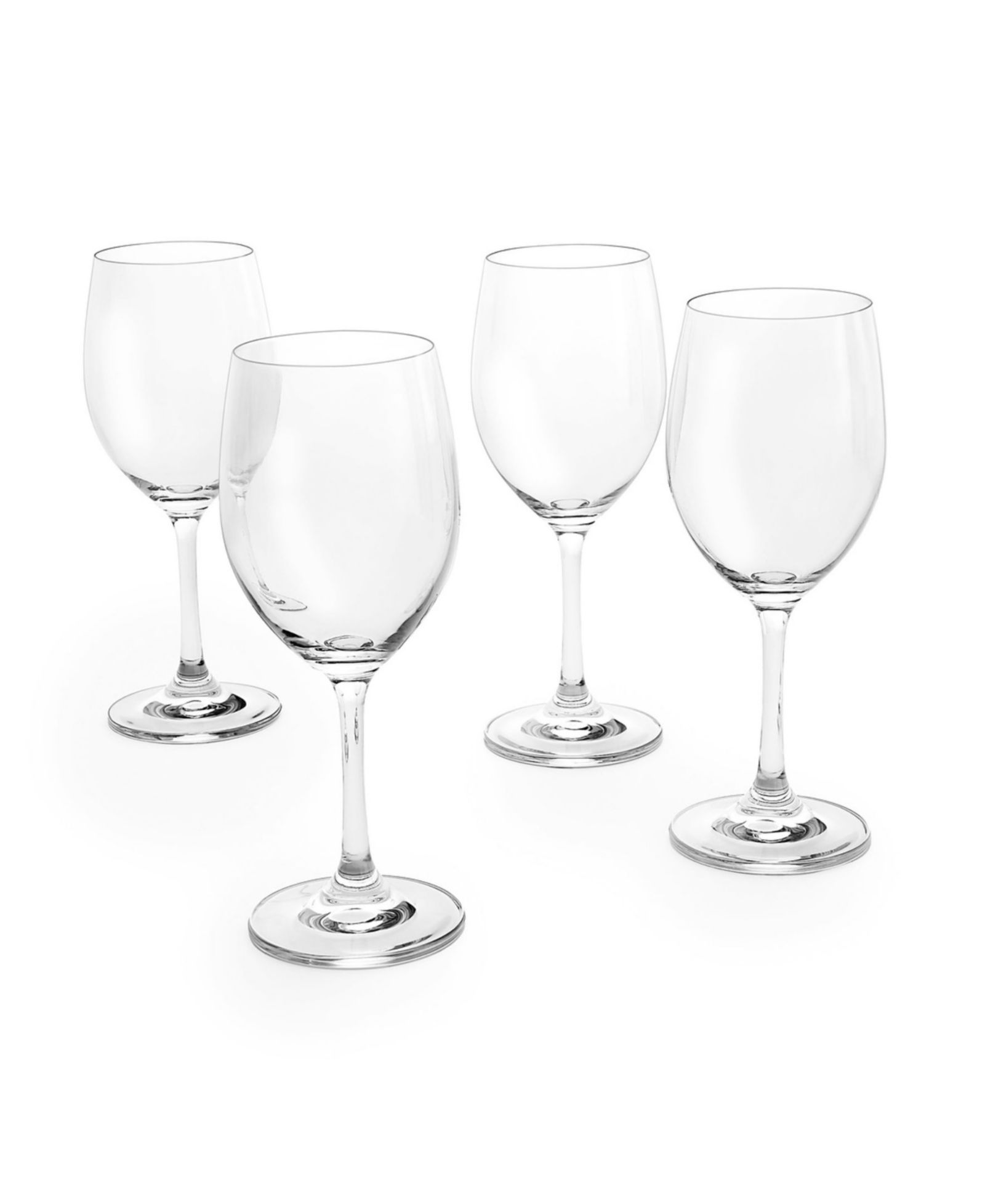 Godinger Veneto White Wine Glasses, Set of 4