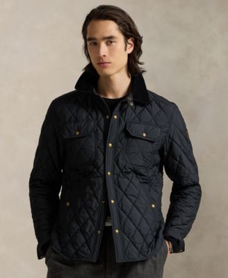 Polo Ralph Lauren Men's Beaton Quilted Water-Repellent Snap-Front Jacket