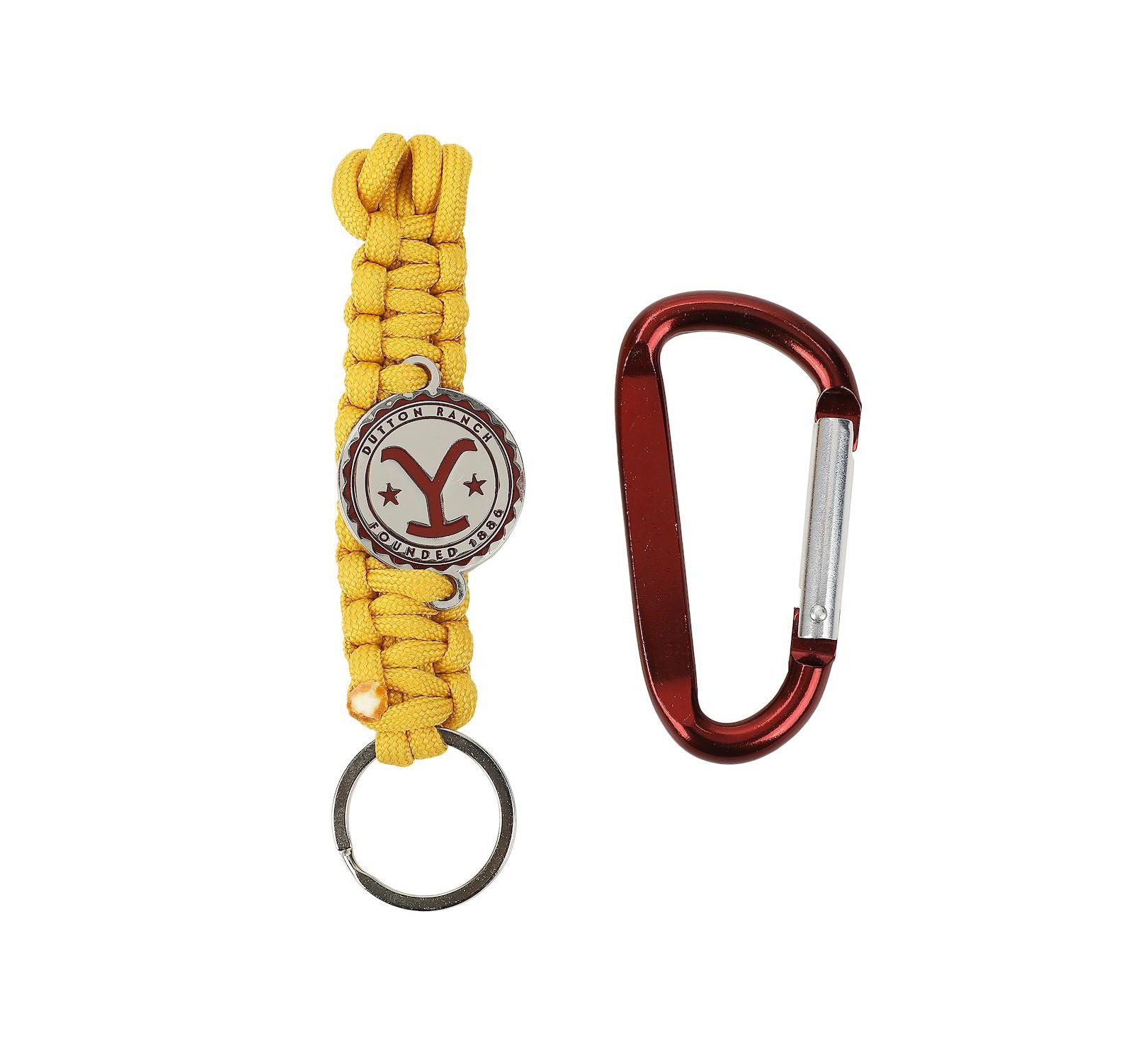 Yellowstone Logo Carabiner Clip Keychain