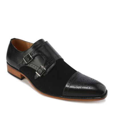 Мужские лоферы Gino Vitale Double Monk Strap Two-Tone