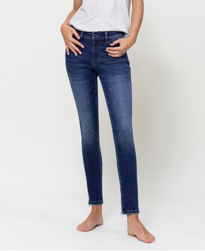 Женские джинсы Vervet Mid Rise Ankle Skinny