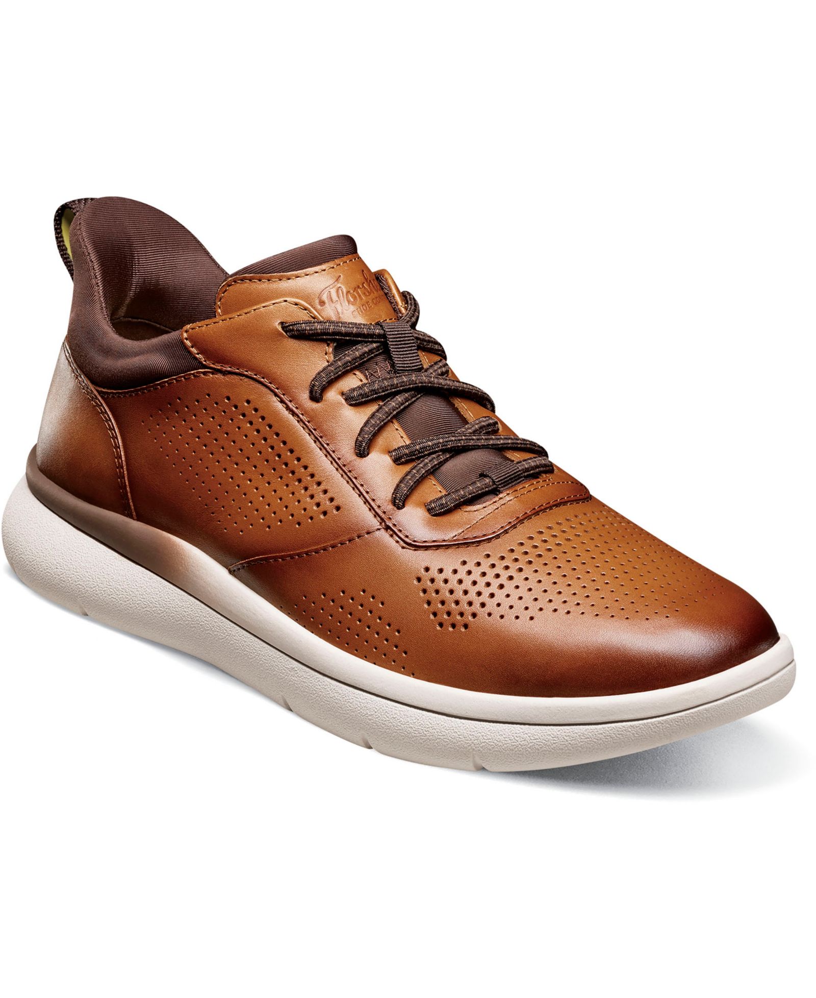Florsheim Мужские кроссовки Fleet Perf Toe с эластичными шнурками