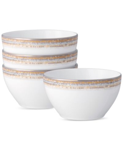 Noritake Raylan Set of 4 Mini Bowls, 4.25", 10 oz.