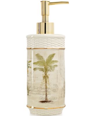 Диспенсер для мыла/лосьона Avanti Colony Palm Tree из керамики