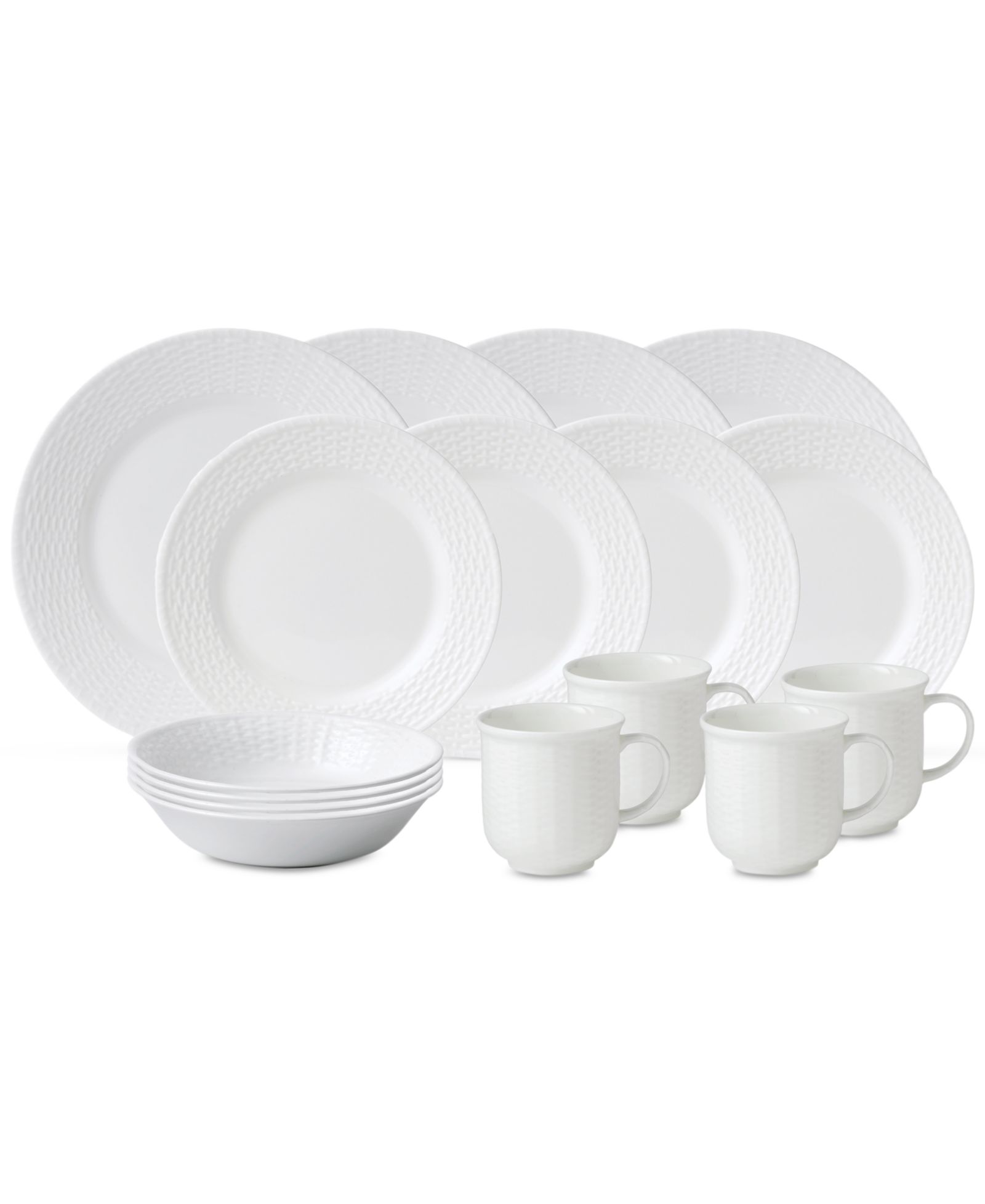 Набор посуды Wedgwood Nantucket Basket 16-Pc. Set, Service for 4