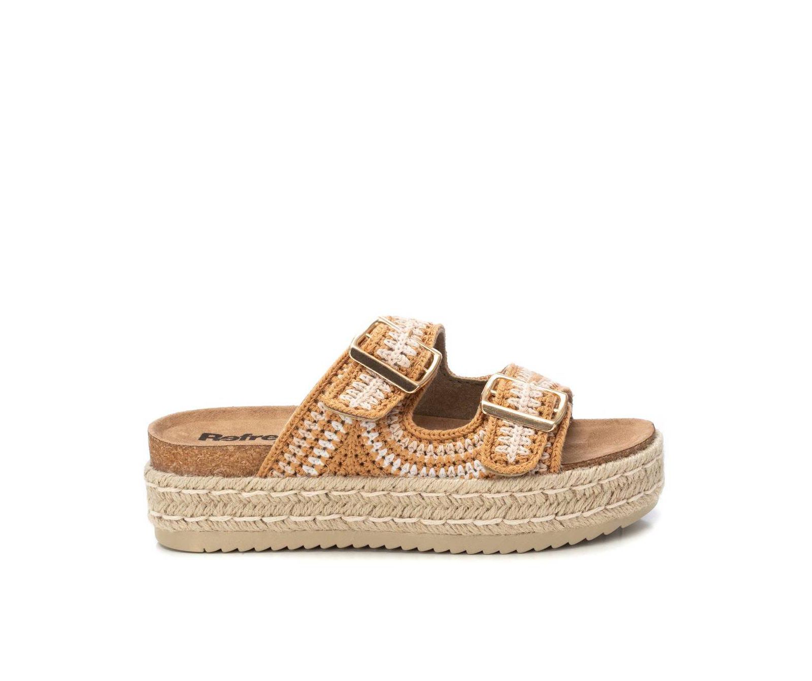 Женские сандалии XTI Cork Footbed Crochet Refresh Collection