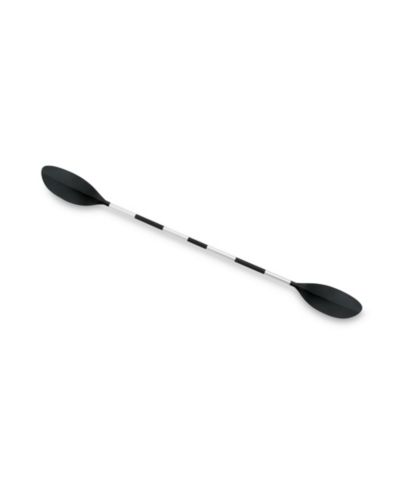 Intex 69629E 86" Lightweight Aluminum Double Oar Inflatable Kayak Paddle, Black