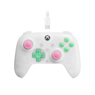 Проводной мини-контроллер 8Bitdo Ultimate с RGB кольцом, Hall Effect стиками и триггерами для Xbox, Windows