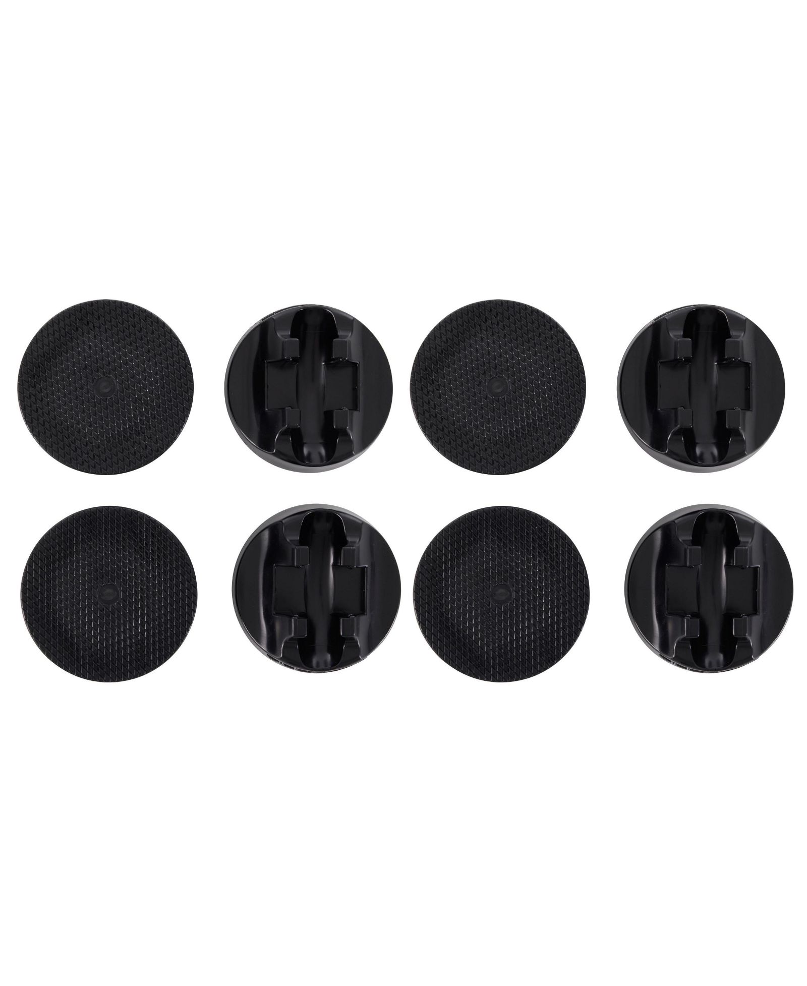 Disc-O-Bed No Slip Foot Pads Accessories for Bunkable Camping Cots (8 Pack)