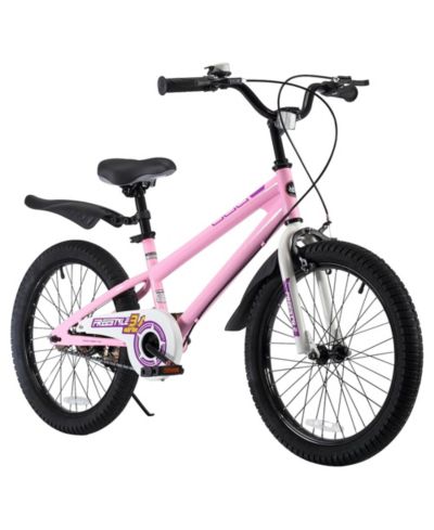 Детский велосипед Royalbaby Freestyle 20 дюймов, стальной каркас, стиль BMX, для детей от 7 лет