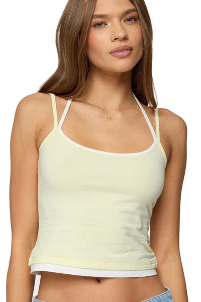 Yellow-and-white