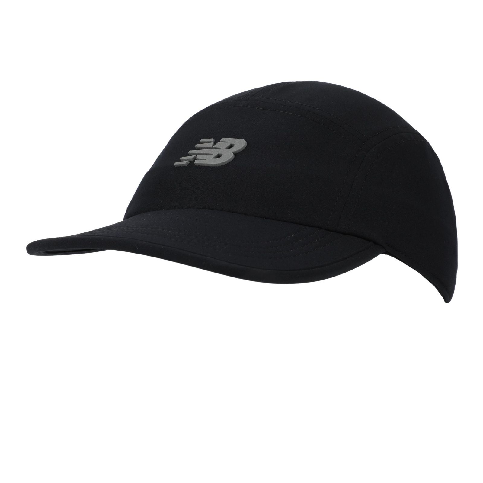 New Balance Men's Flying Logo Black 5-Panel Performance Hat