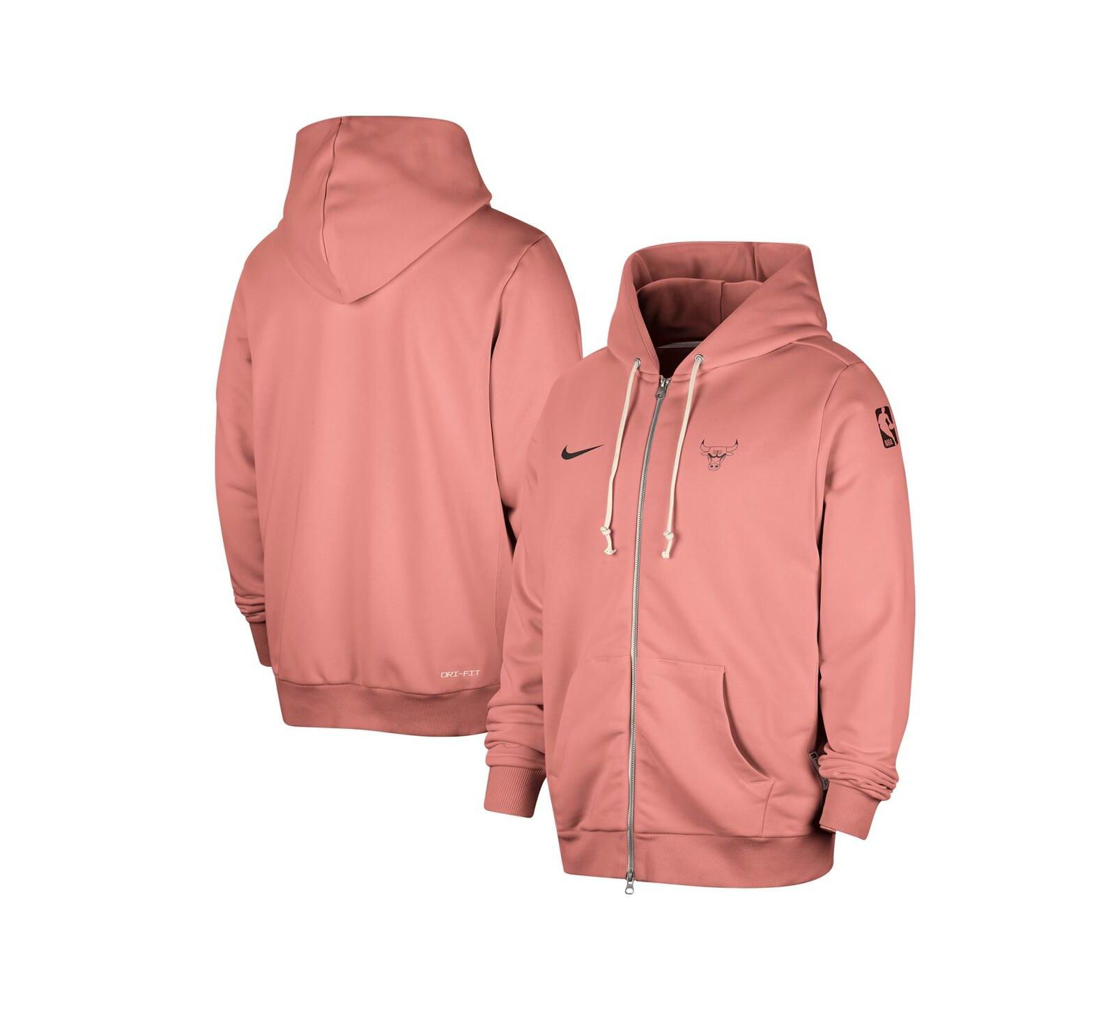 Nike Men's Red Chicago Bulls Authentic Standard Issue Full-Zip Hoodie Jacket