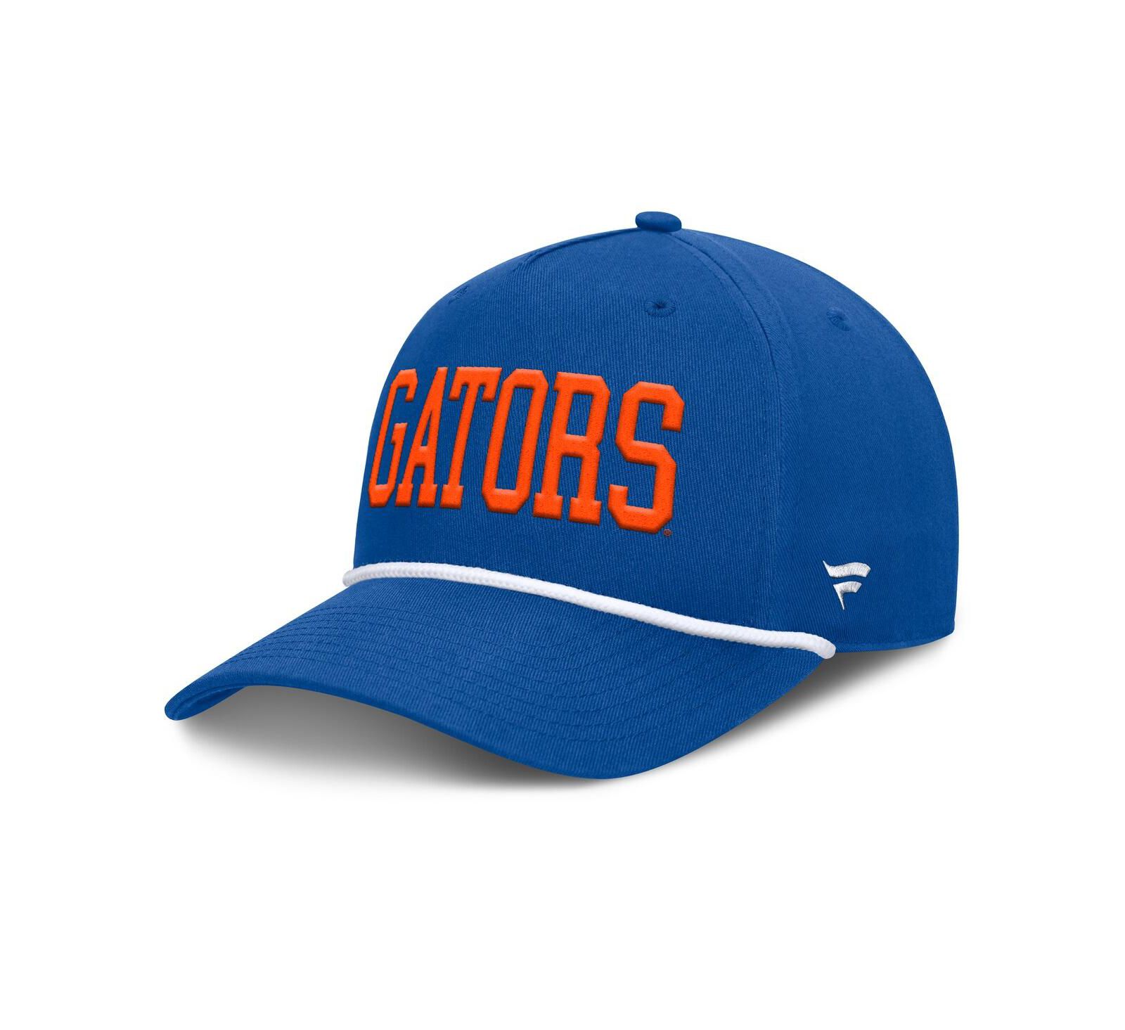 Fanatics Men's Royal Florida Gators Foul Ball Rope Adjustable Hat