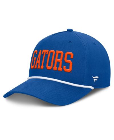 Мужская регулируемая кепка Fanatics Men's Royal Florida Gators Foul Ball Rope Hat