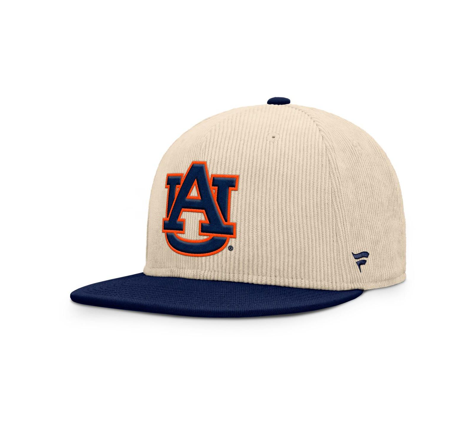 Fanatics Men's Tan Auburn Tigers Catcher Snapback Hat
