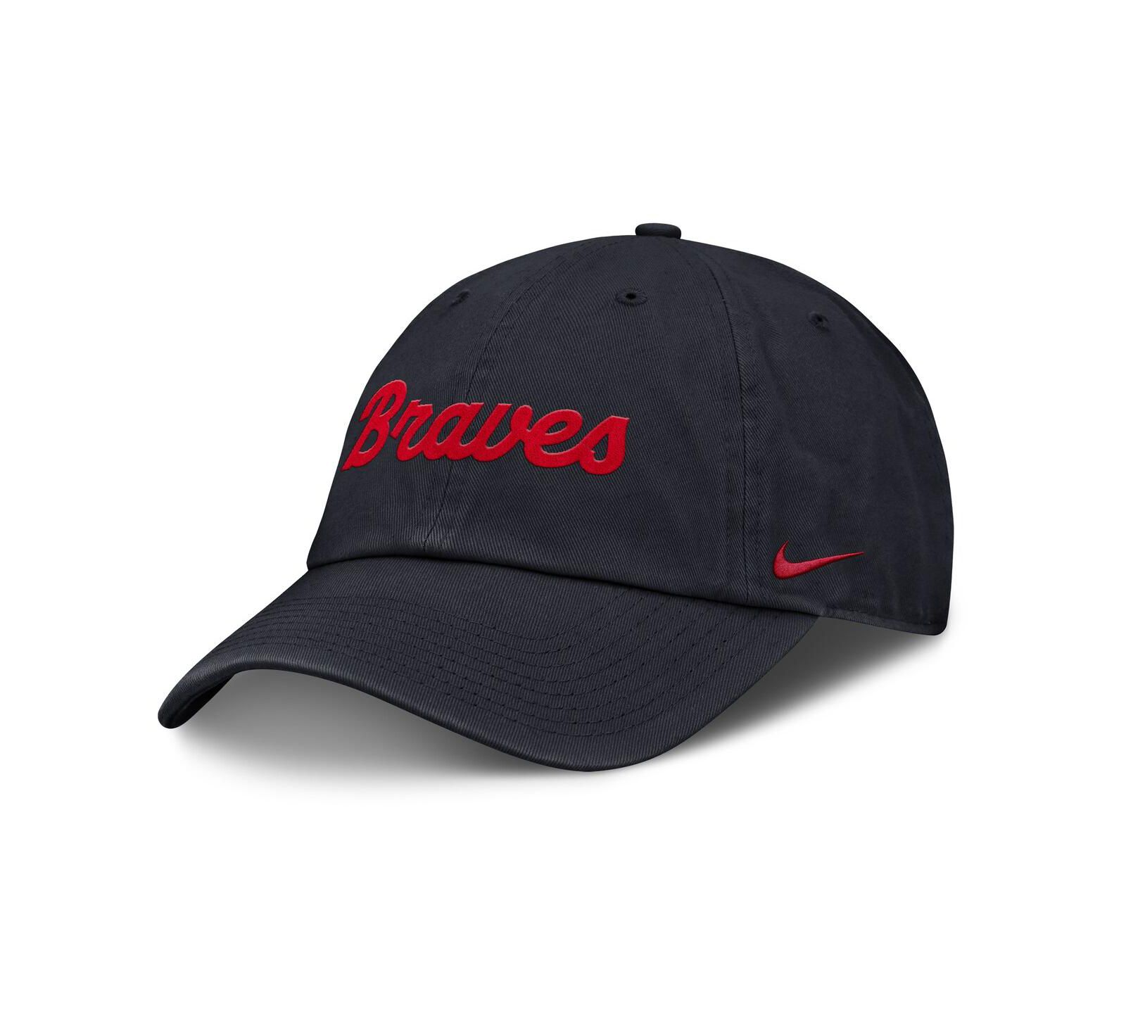Nike Women's Navy Atlanta Braves Club Adjustable Hat