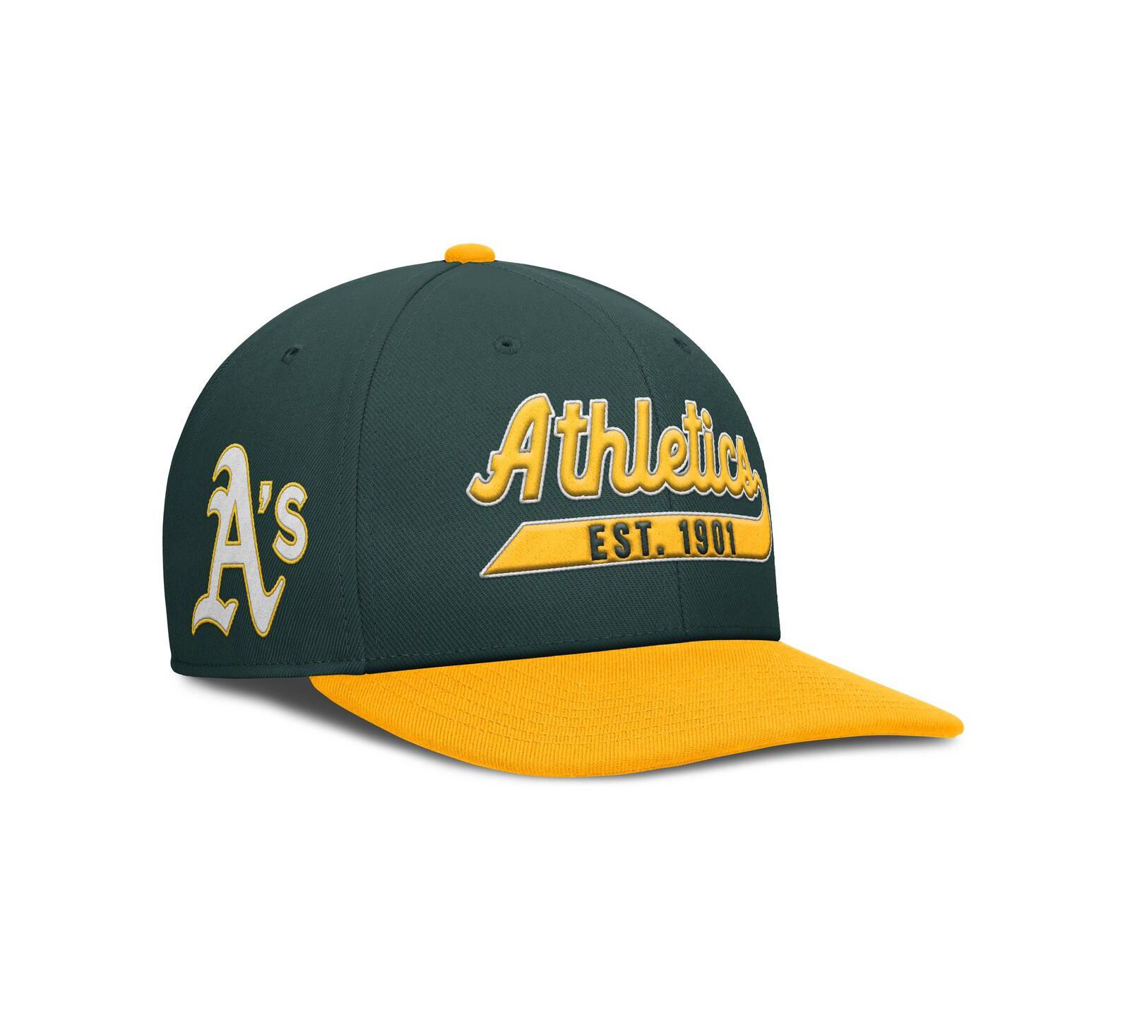 Мужская кепка Nike Athletics Pro Performance Snapback Green/Gold