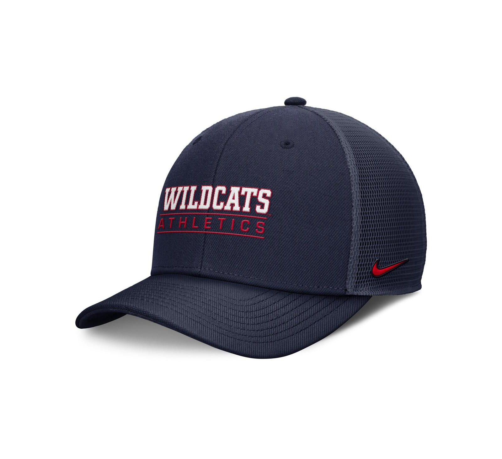 Мужская кепка Nike Arizona Wildcats Rise регулируемая, темно-синяя