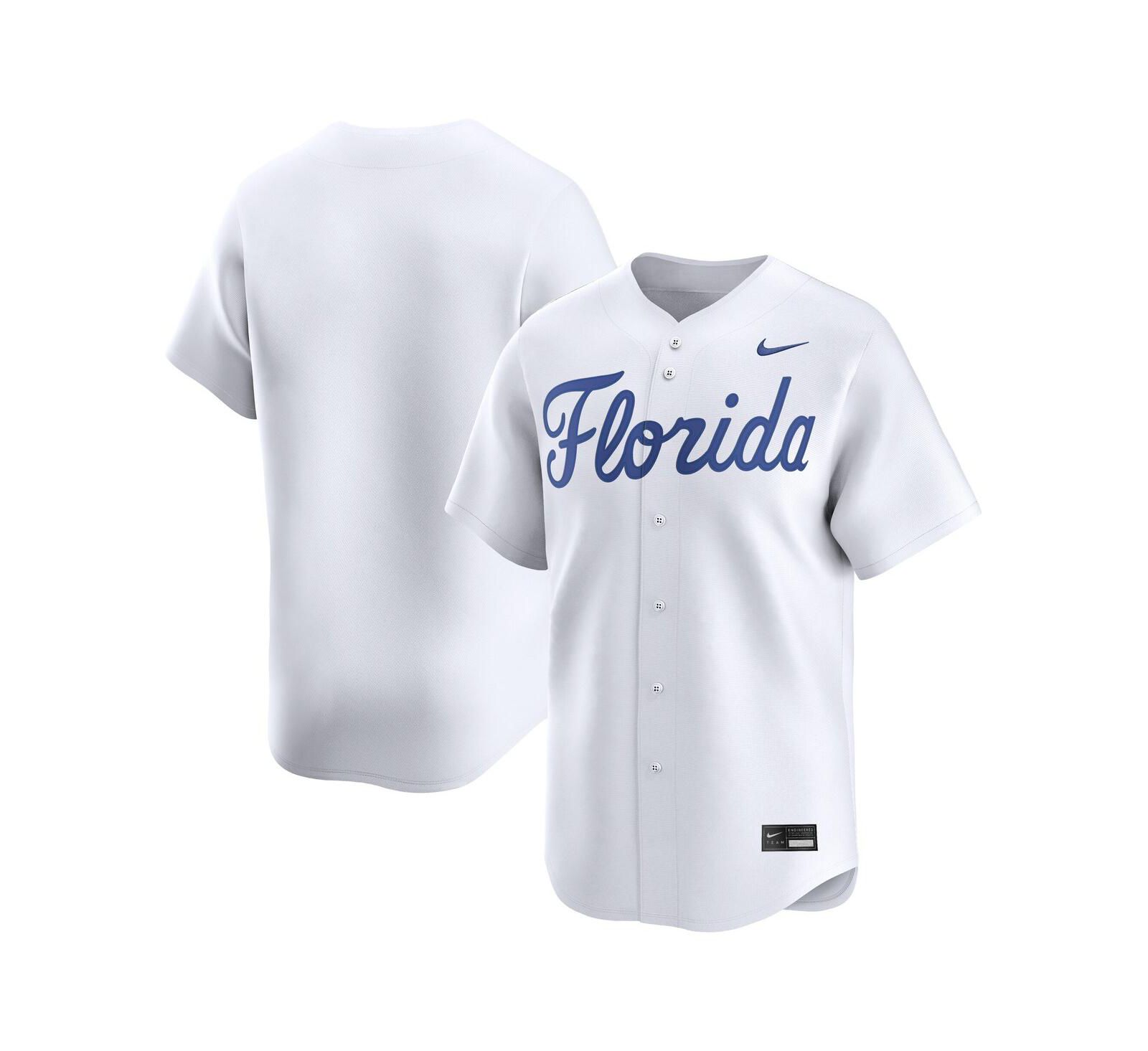 Мужская белая джерси Nike Florida Gators College Limited Baseball
