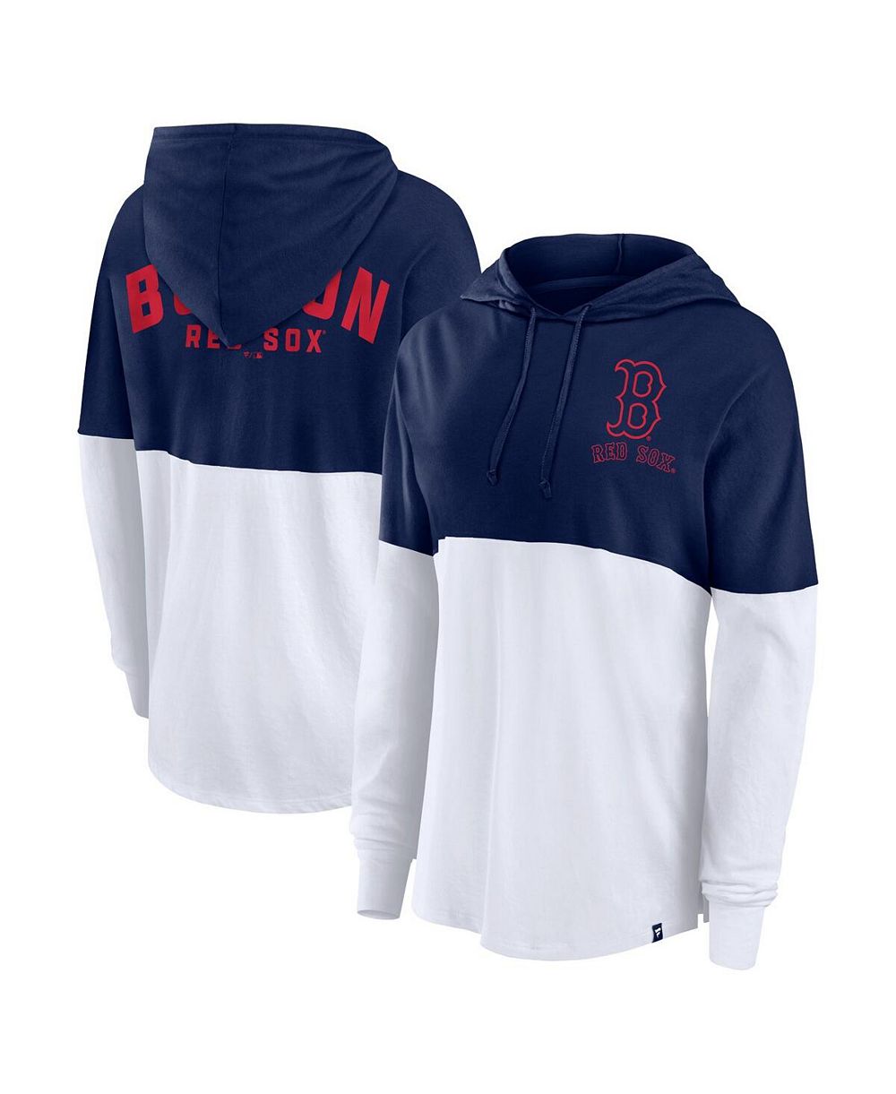 Женский худи Fanatics Boston Red Sox Navy/White