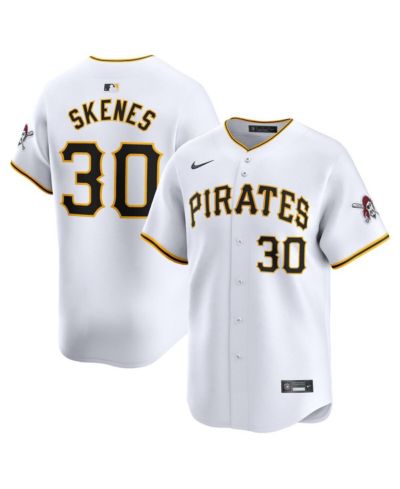 Мужская джерси Nike White Paul Skenes Pittsburgh Pirates Home Limited Player