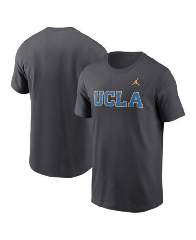 Jordan Men's Anthracite UCLA Bruins Primetime Wordmark T-Shirt