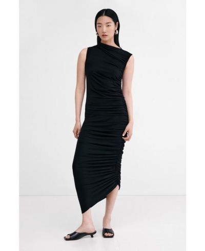 Коктейльное платье женское Marcella Joan Asymmetric One-Shoulder Side-Ruched Jersey
