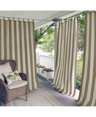 Elrene Home Fashions Интерьерная/уличная штора Highland Stripe