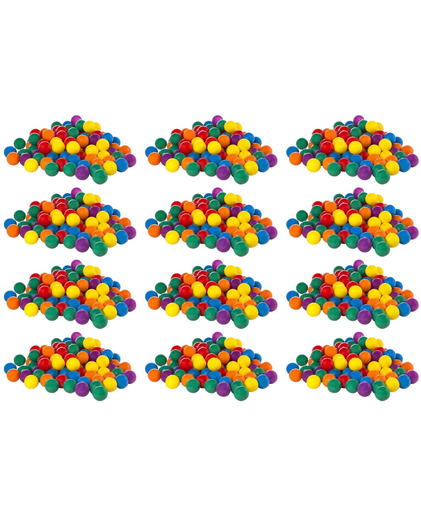 Intex Fun Ballz 2.5" Multi-Colored Plastic Balls, 100-Pack, Ages 3+
