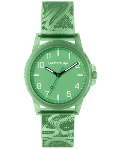 Детские часы Lacoste Rider Green Silicone Strap 36mm