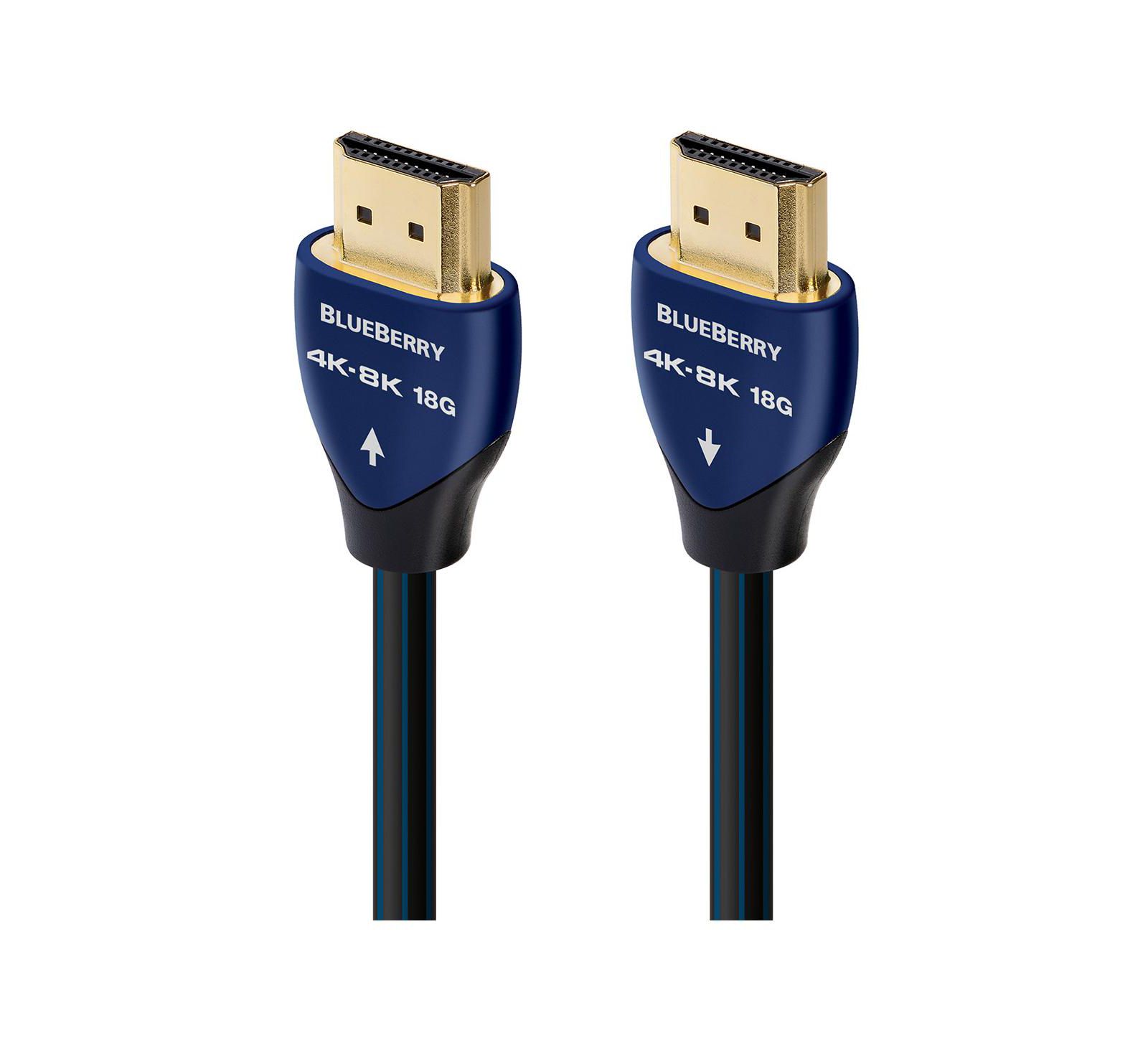 AudioQuest BlueBerry 4K-8K 18Gbps HDMI кабель 16.4 ft. (5m)