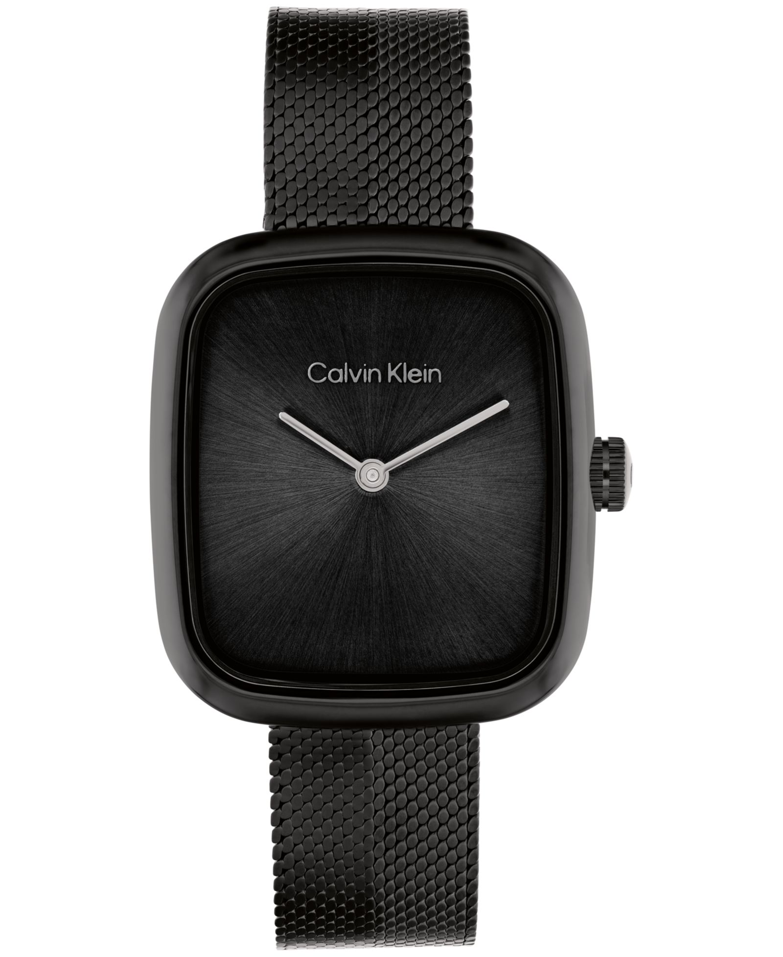 Часы Calvin Klein Women's Adore Ionic Plated Black Steel Mesh, 30mm