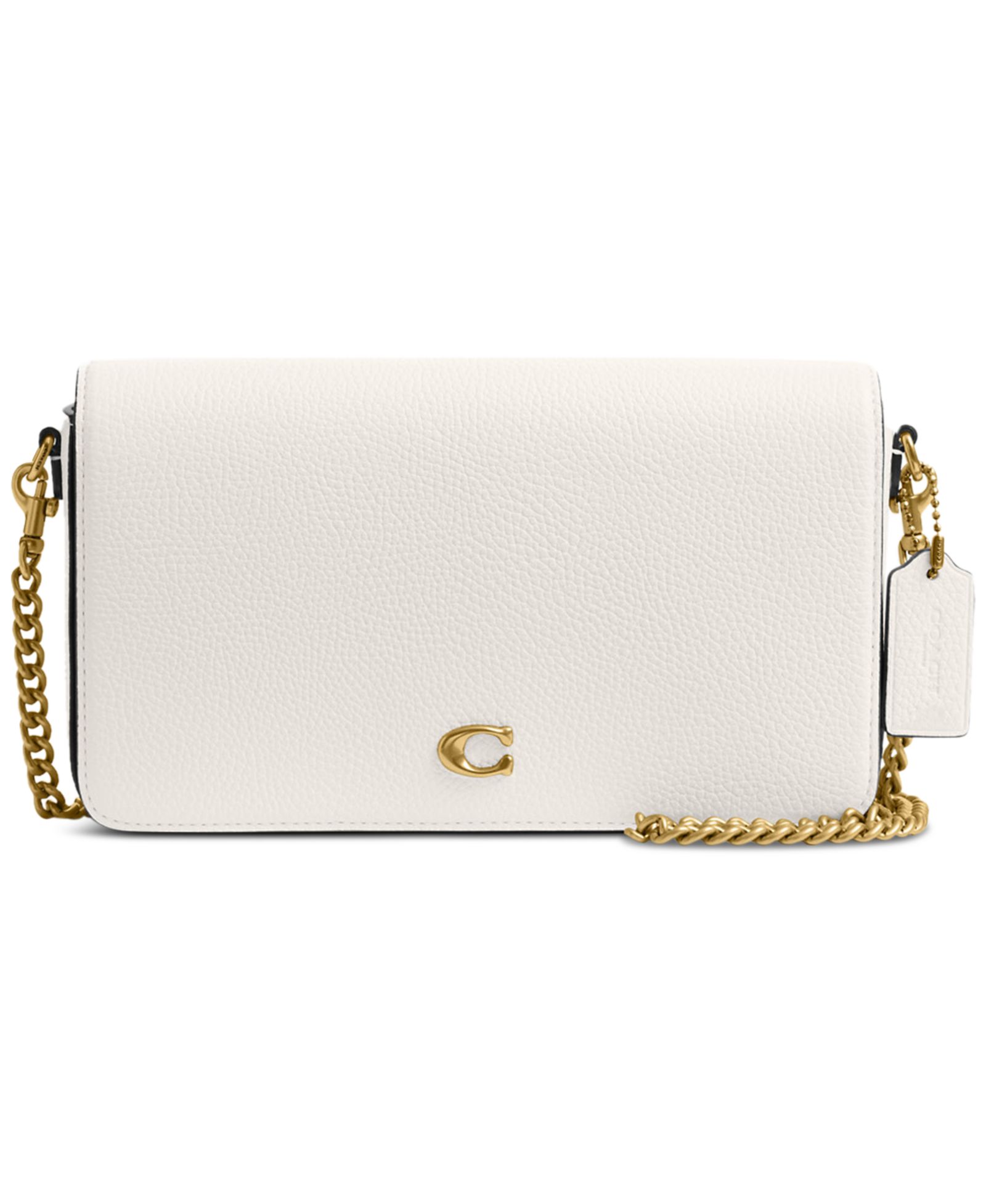 Маленькая кожаная сумка через плечо COACH Mila