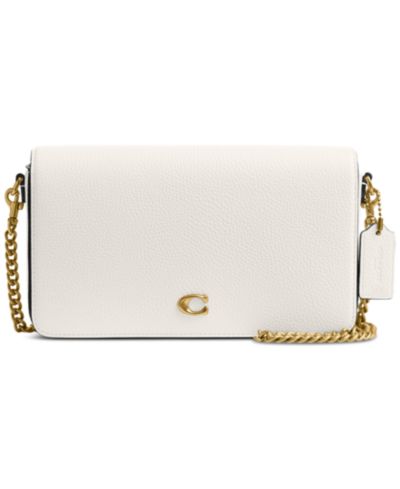 Маленькая кожаная сумка через плечо COACH Mila