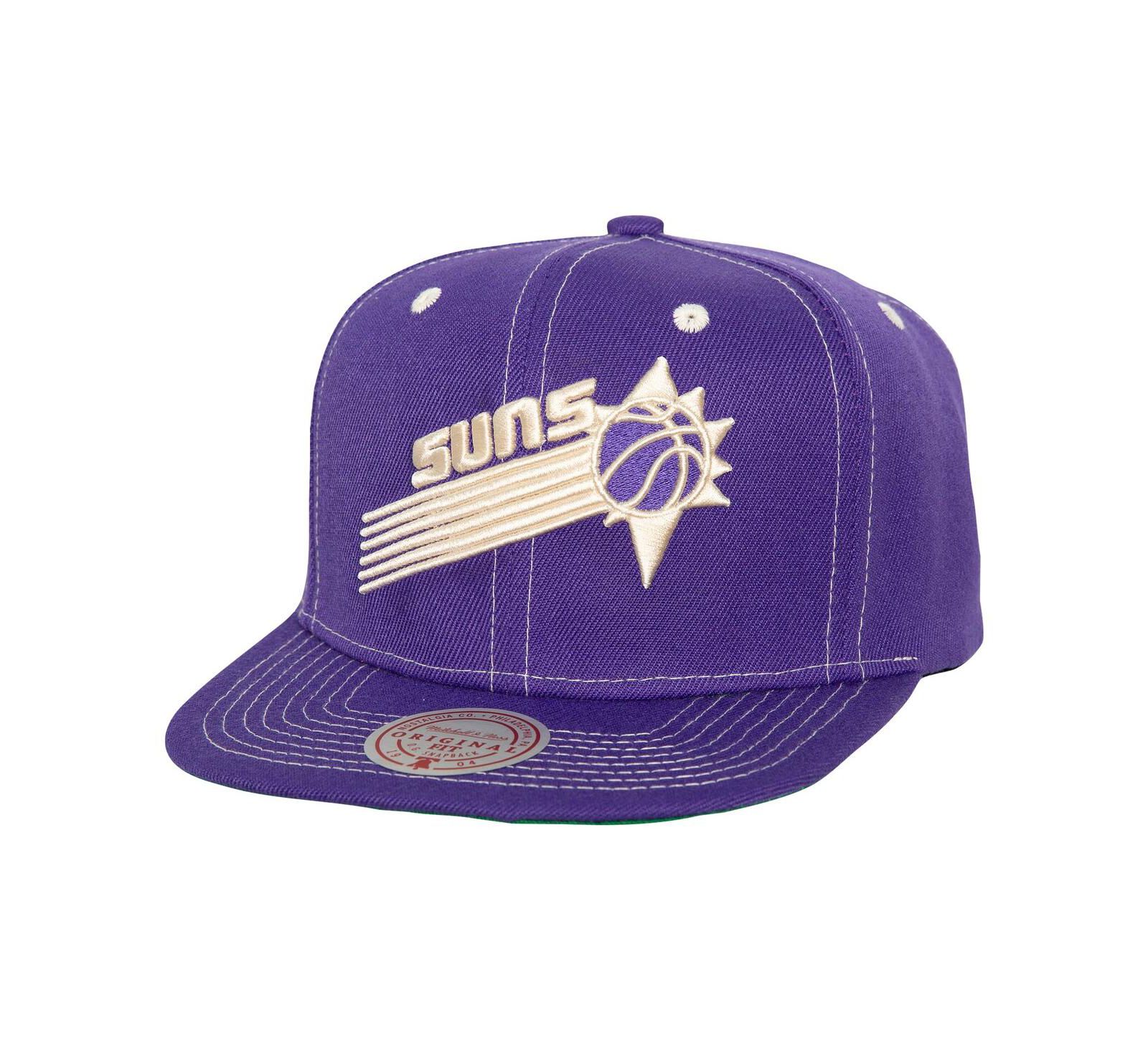 Мужская кепка Mitchell & Ness Purple Phoenix Suns Energy Contrast Snapback
