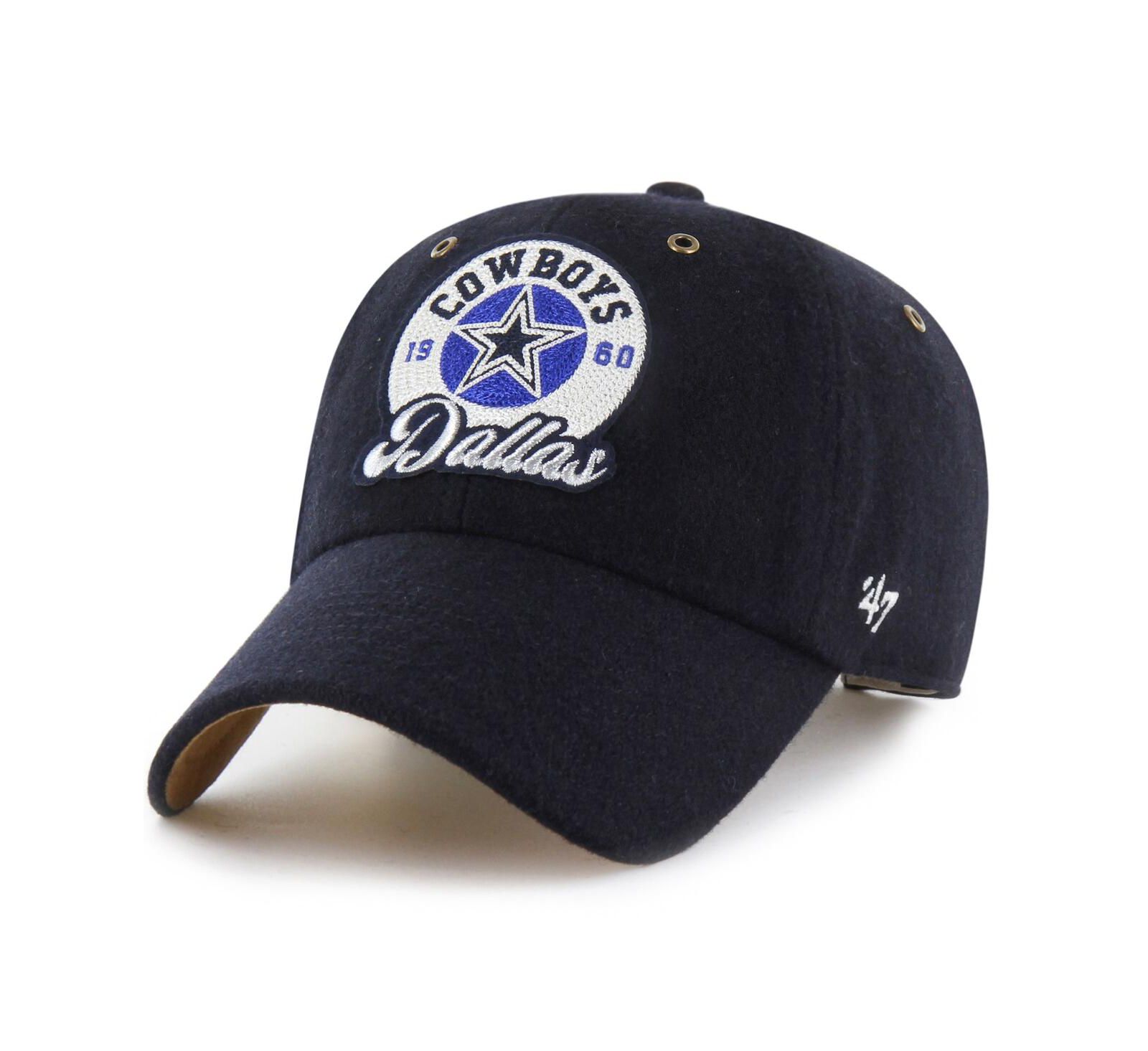 Мужская и женская кепка Stoney Clover Lane x '47 Brand Navy Dallas Cowboys Field Goal Clean Up Adjustable