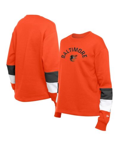 Женская толстовка New Era Baltimore Orioles Gameday Crewneck, цвет Orange