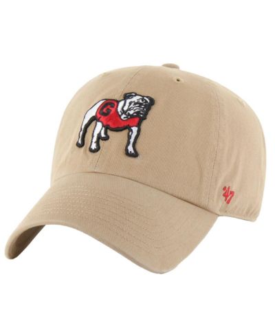 '47 Brand Мужская регулируемая кепка Georgia Bulldogs Clean Up Khaki