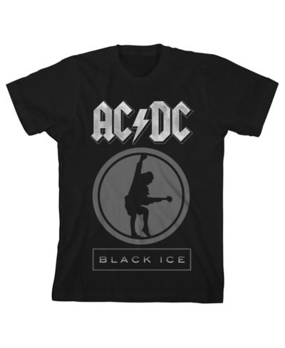 AC/DC ACDC Black Ice Футболка с коротким рукавом для мальчика Black, Large