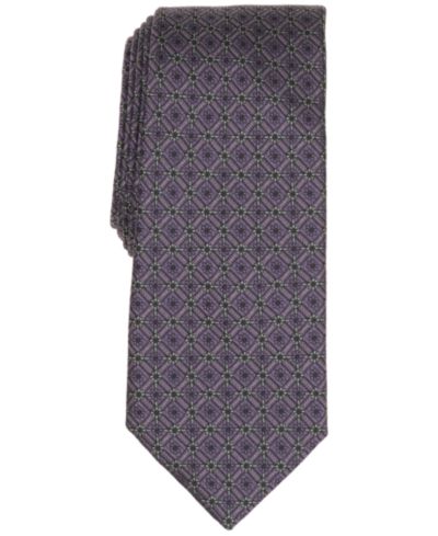 Alfani Men's Salton Geo-Pattern Tie, Exclusively at Macy's