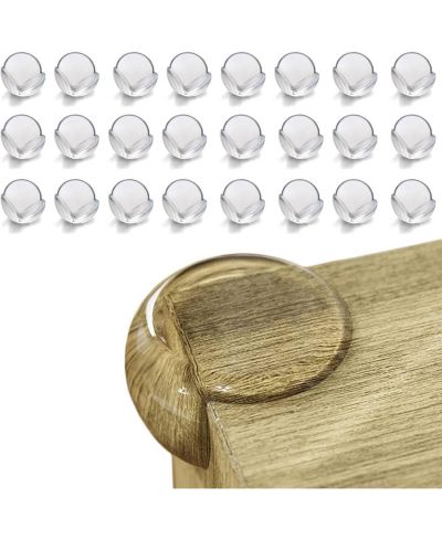 Baby Proof Me | Clear Table Corner Protectors (24 pack)